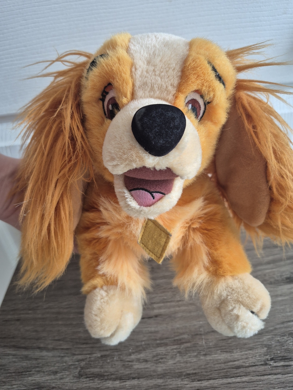 Disney Store Lady Cocker Spaniel Stuffy